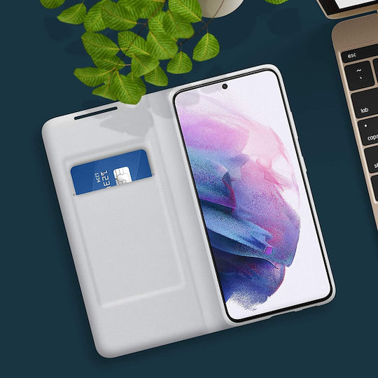 Samsung Led View Cover Книга Текстил Розов (Galaxy S21+ 5G)