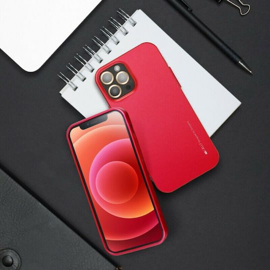 Mercury iJelly Slim Fit Back Cover Σιλικόνης Κόκκινο (iPhone 13 Pro)