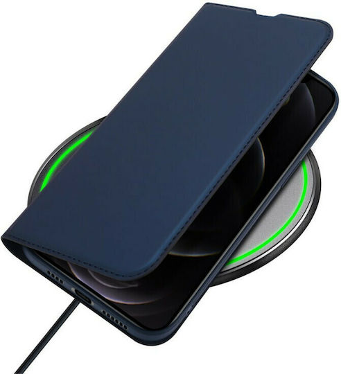 Dux Ducis Skin Pro Book Synthetic Leather Blue (iPhone 13 Pro Max)