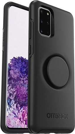 Otterbox Pop Symmetry Back Cover Σιλικόνης Μαύρο (Galaxy S20+)