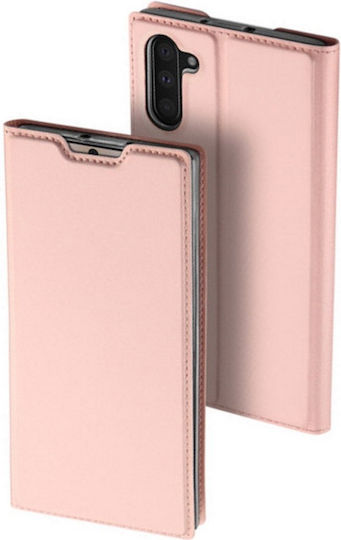 Dux Ducis Skin Pro Buchen Sie Synthetisches Leder Rose Gold (Galaxy Note 10)