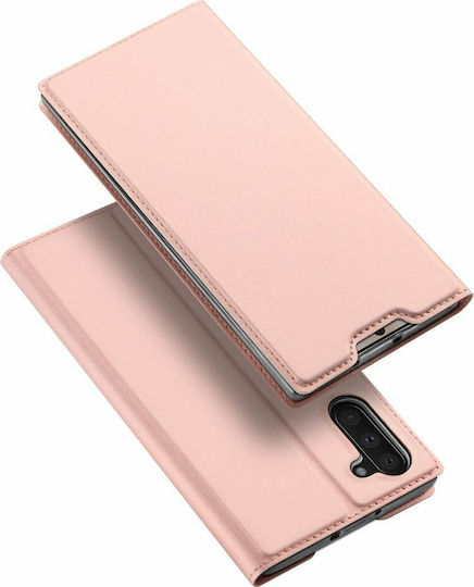 Dux Ducis Skin Pro Buchen Sie Synthetisches Leder Rose Gold (Galaxy Note 10)