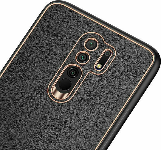 Dux Ducis Yolo Elegant Back Cover Δερματίνης / Πλαστικό Μαύρο (Redmi 9)