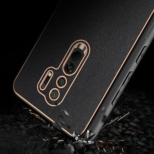 Dux Ducis Yolo Elegant Back Cover Δερματίνης / Πλαστικό Μαύρο (Redmi 9)