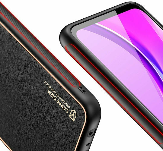 Dux Ducis Yolo Elegant Back Cover Δερματίνης / Πλαστικό Μαύρο (Redmi 9)