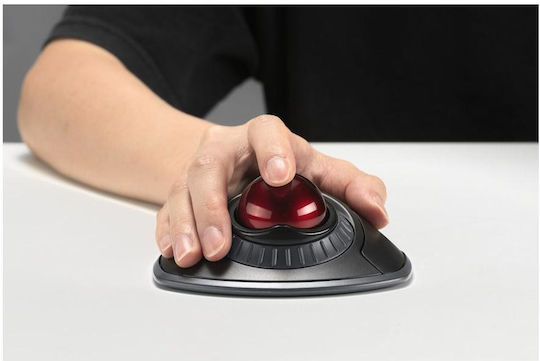 Kensington Orbit Trackball with Scroll Ring Ασύρματο Εργονομικό Bluetooth Ποντίκι Μαύρο