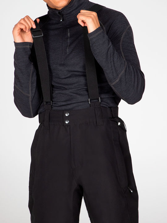 Protest Owens 4791900-290 Men's Dungarees for Ski & Snowboard Black