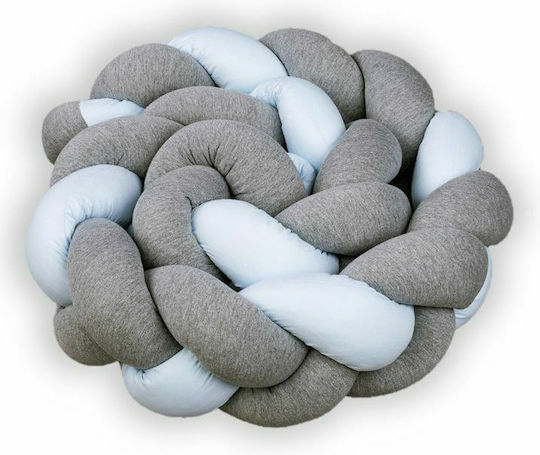 Tuttolina Bettumrandungen Geflochten Innerhalb Gray 15x210cm