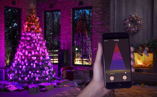 100 Smart Λαμπάκια LED 8μ. RGB σε Σειρά