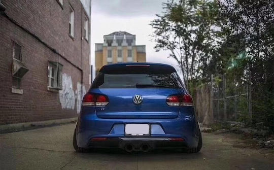 Car Roof Spoiler with Stop Light Volkswagen Golf 2008+ R20 Design