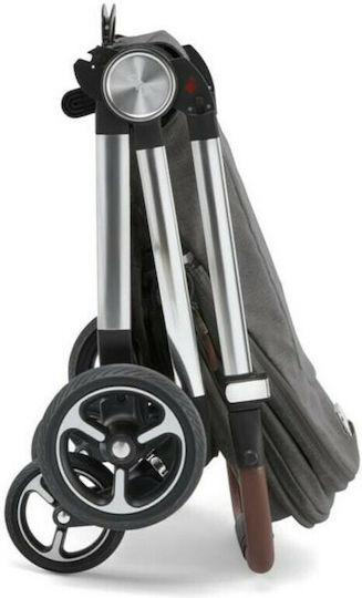 Mamas & Papas Strada Adjustable Baby Stroller Suitable for Newborn Grey Mist
