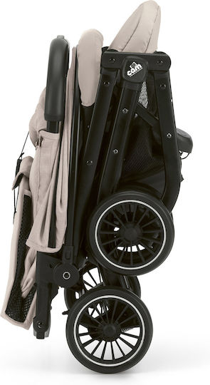 Cam Compass Καρότσι Μωρού Kατάλληλο για Nεογέννητο White/Black 6.9kg