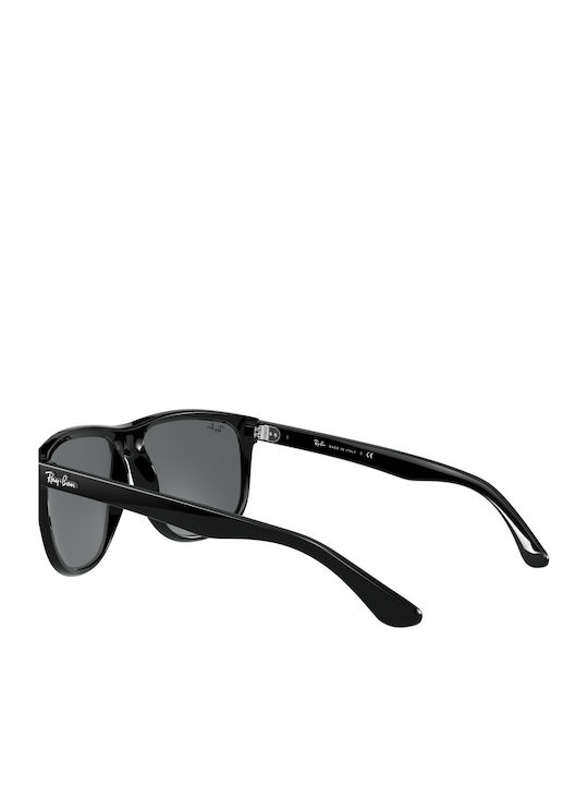 Ray Ban Boyfriend Unisex Γυαλιά Ηλίου με Μαύρο Κοκκάλινο Σκελετό και Μαύρο Φακό RB4147 601/87