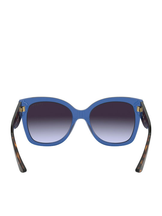 Vogue Ochelari De Soare Pentru Femei Cu Ramă Din Plastic Tartarugă Albastru Și Lentile Gri Degrade VO5338S 28304Q
