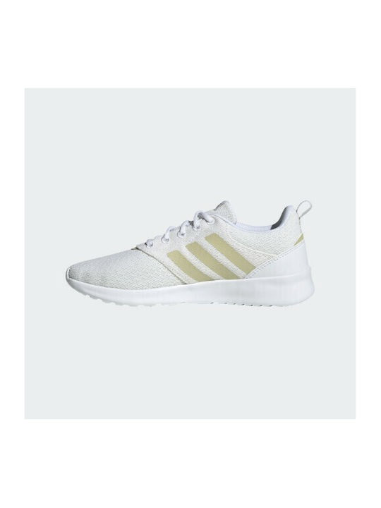 QT Racer 2.0 Damen Sportschuhe Laufen Cloud White / Sandy Beige Met / Sandy Beige