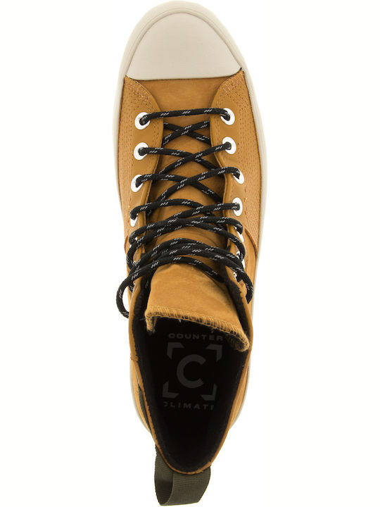 All Star Chuck Taylor 70s Explorer Up Hi Μποτάκια Wheat / Black / String