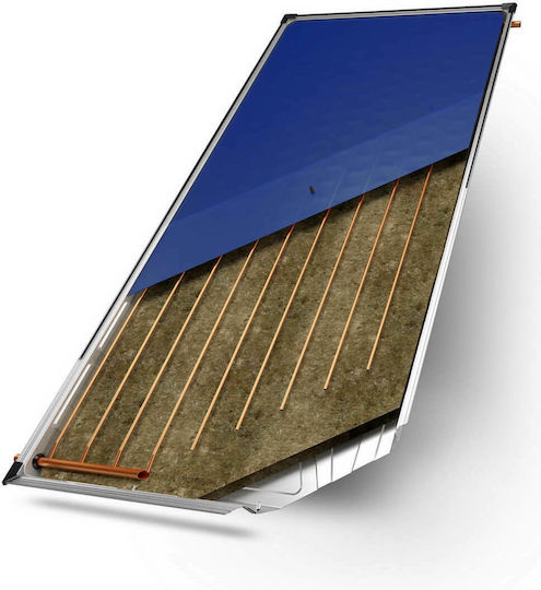 SOL-Violaris Full Plate Navi Ηλιακός Συλλέκτης Κάθετος Επιλεκτικός 2.52m²