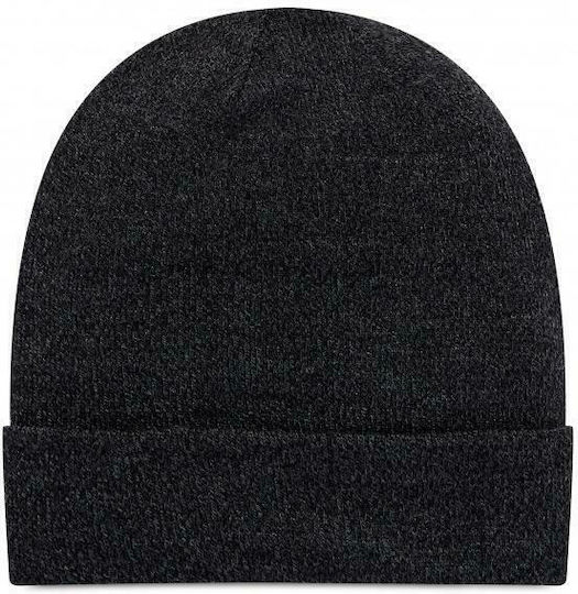 Beanie Ανδρικός Σκούφος Πλεκτός σε Μαύρο χρώμα