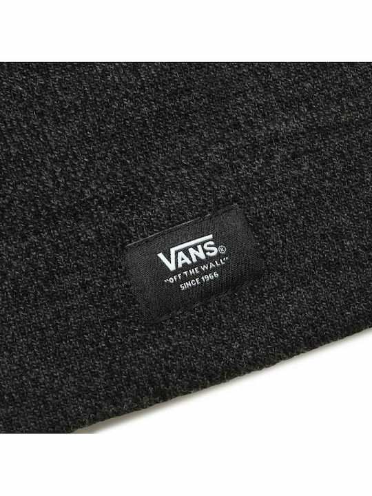Beanie Ανδρικός Σκούφος Πλεκτός σε Μαύρο χρώμα