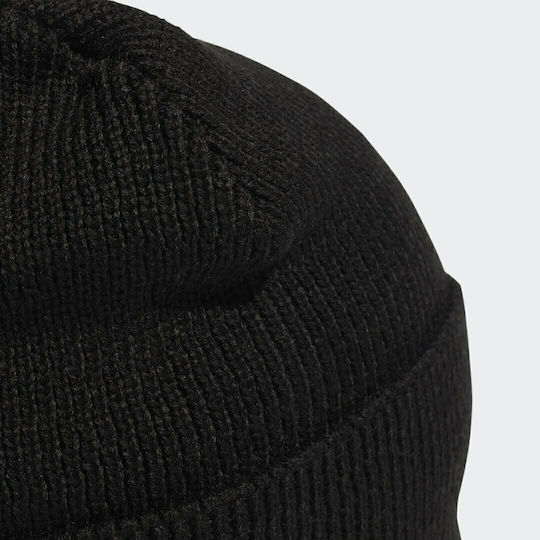 Performance Beanie Ανδρικός Σκούφος με Rib Πλέξη σε Μαύρο χρώμα