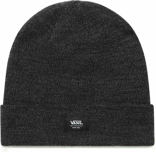 Beanie Ανδρικός Σκούφος Πλεκτός σε Μαύρο χρώμα