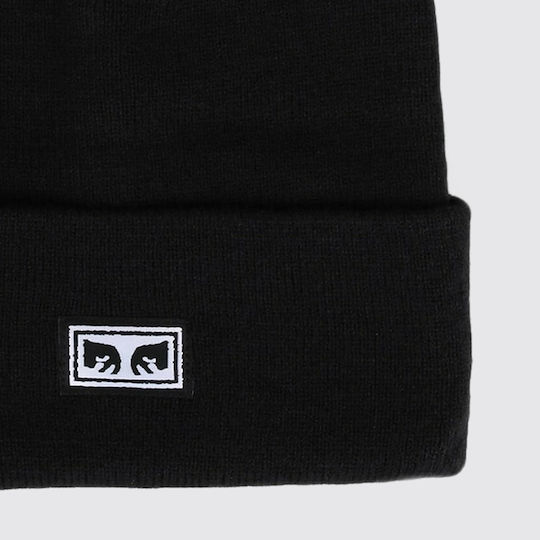Icon Eyes Ανδρικός Beanie Σκούφος σε Μαύρο χρώμα