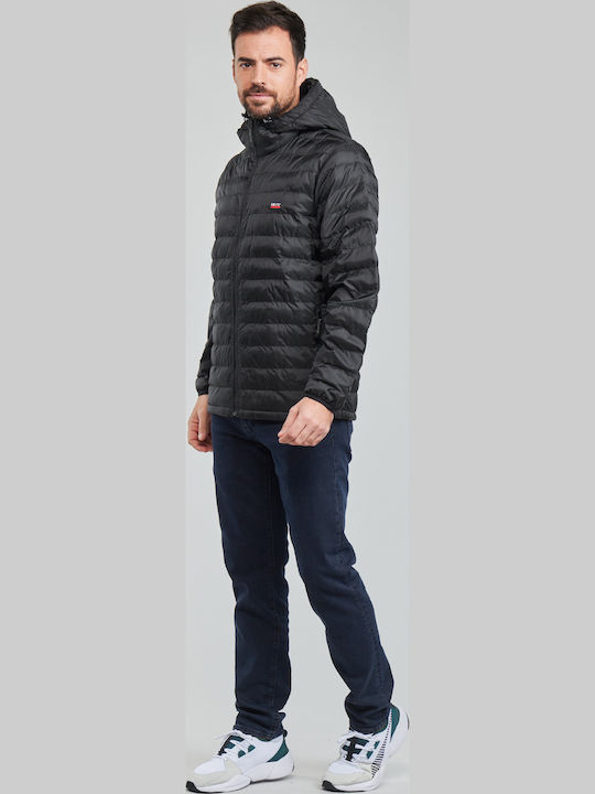 Presidio Зимно Мъжко Яке Puffer Черно