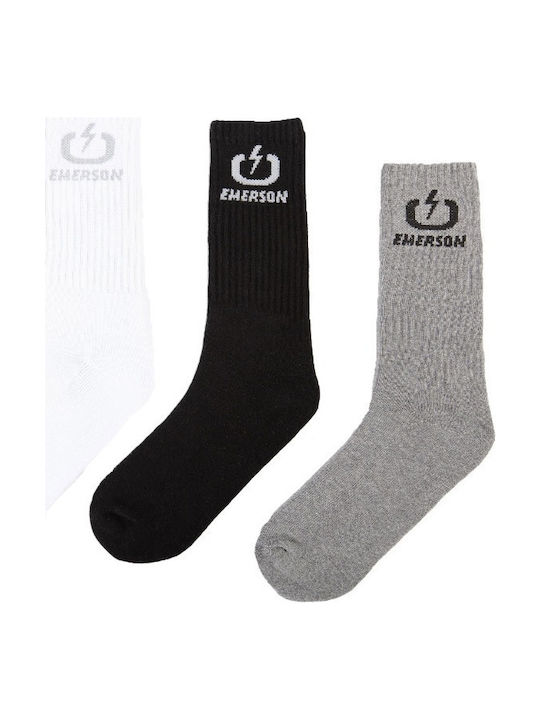 Emerson Socks Multicolor Black / Grey / White 3Pack