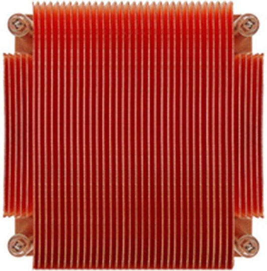 Inter-Tech G-129 Παθητική Ψύκτρα Επεξεργαστή για Socket 115x Πορτοκαλί