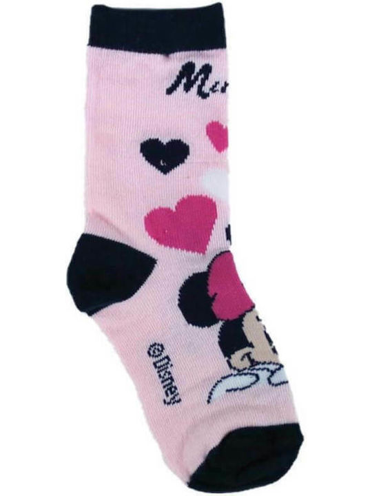 Disney Girls 5 Pack Knee-High Socks Multicolour
