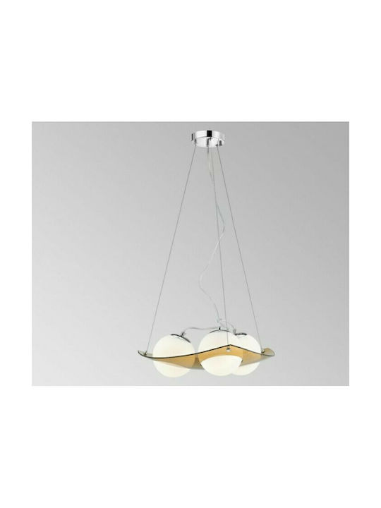 Luma Pendant Light Three-Light for Socket E14, E.14 Honey