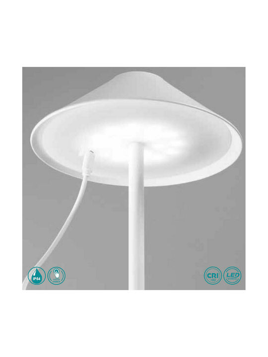 Ondaluce Moon Outdoor Floor Lamp for Exterior Space IP54 Brown