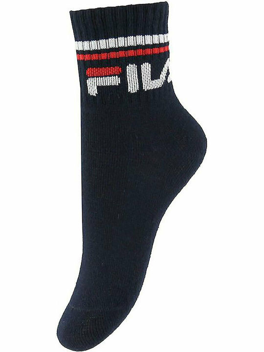 FILA Athletic Kids' Ankle Socks Black 3 Pairs