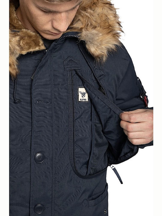 Polar Winter Jacket Parka Blue