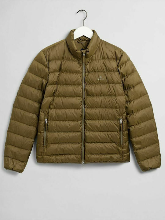 Men's Winter Puffer Jacket Khaki