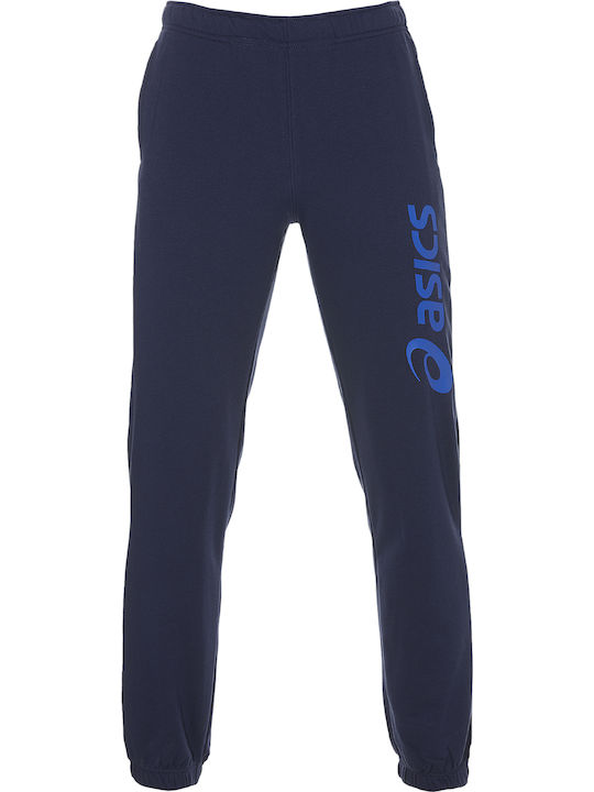 Sweatpants with Elastic Navy Blue