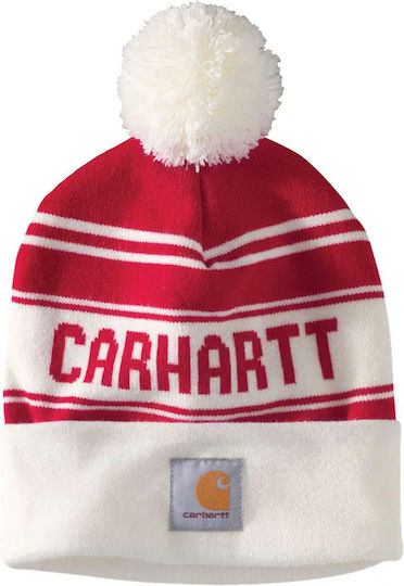 Knitted Beanie Cap White