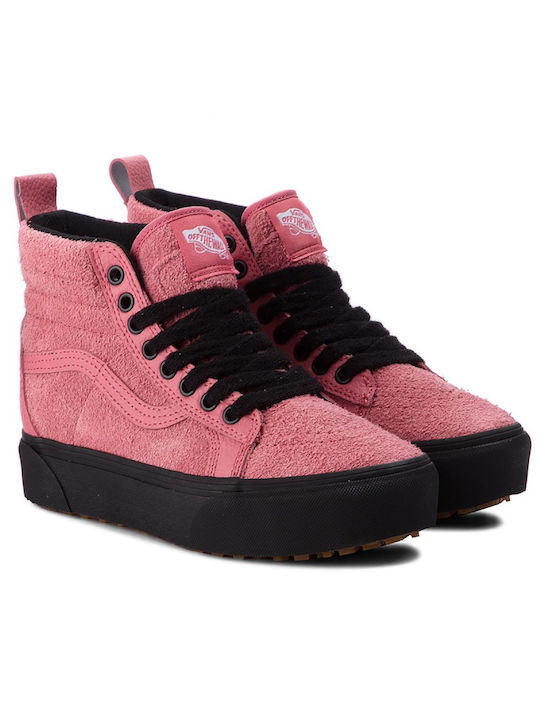 Vans Sk8 High Women's Boots Pink