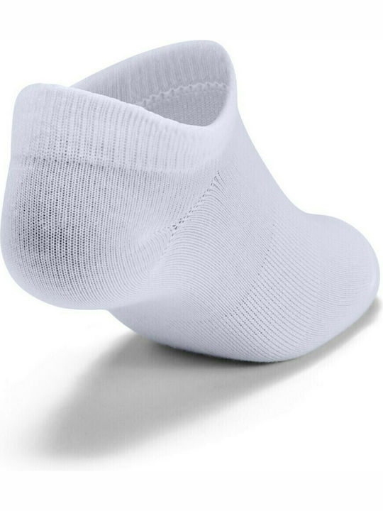 Under Armour Athletic Kids' Ankle Socks Essential White 6 Pairs