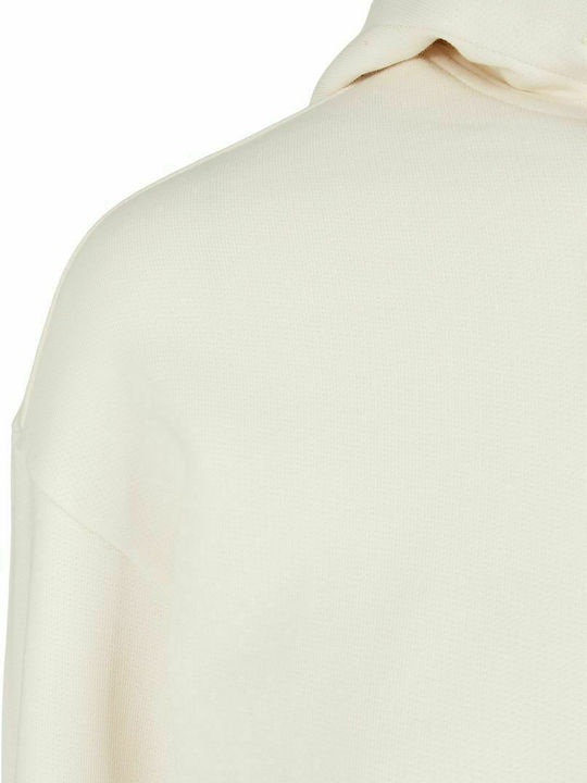 Women's Sweatshirt with Hood White Sand