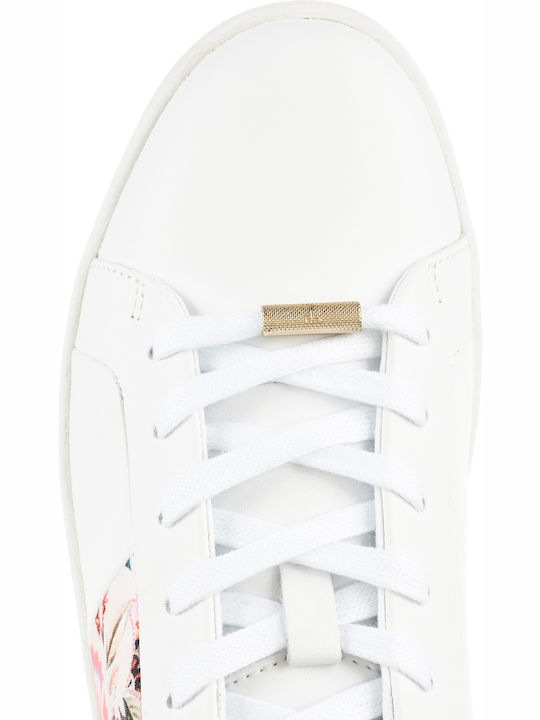 Hudep Damen Sneakers Weiß