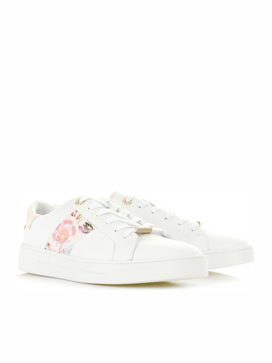 Hudep Damen Sneakers Weiß