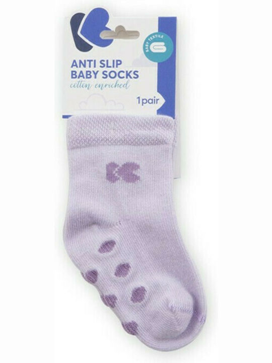 Kikka Boo Kids Non-Slip Ankle Socks Purple