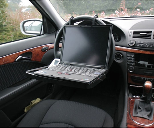 Lampa Suport laptop auto Bază de suport pentru laptop suspendată cu mai multe tăvi 355x235mm