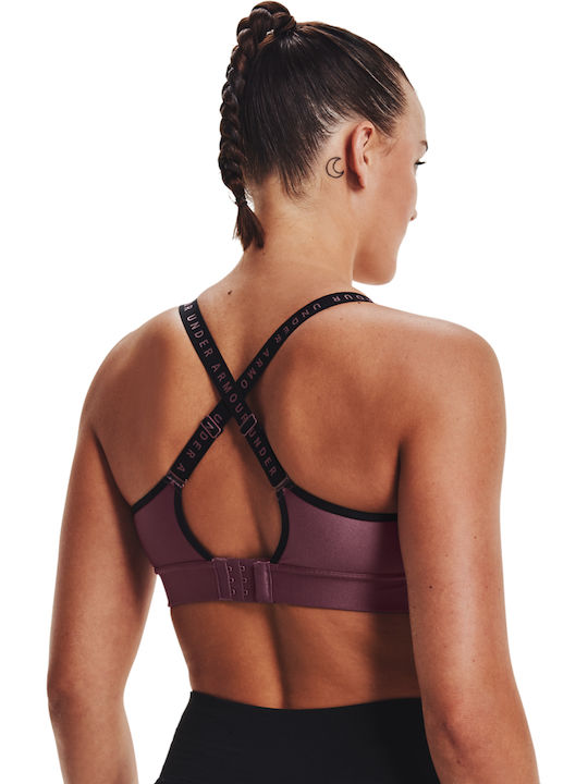 Under Armour Infinity Mid Women's Sports Bra without Padding Purple