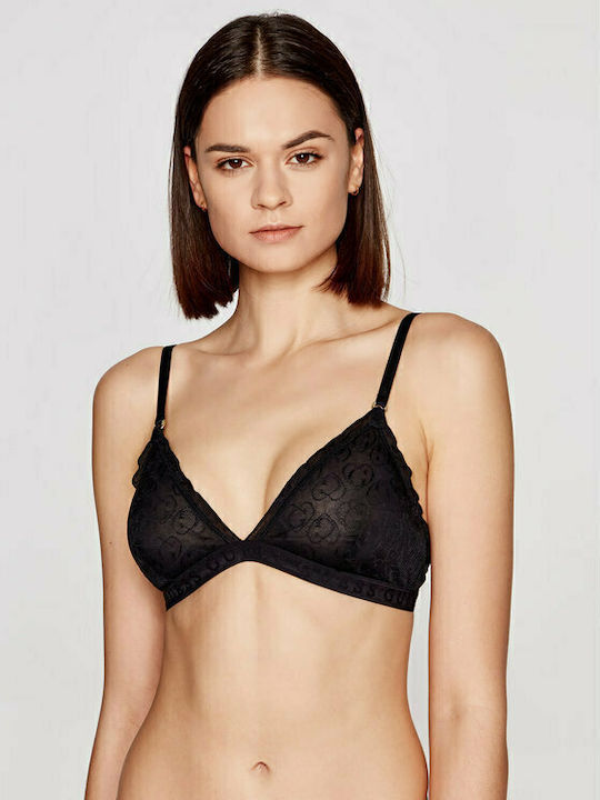 Guess Women's Bralette Bra Black