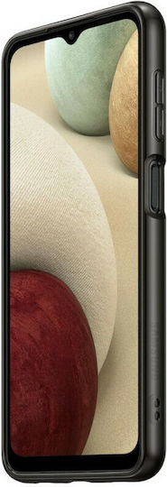Samsung Soft Clear Cover Black Back Cover Silicone Black (Galaxy A12)