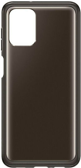 Samsung Soft Clear Cover Black Back Cover Silicone Black (Galaxy A12)