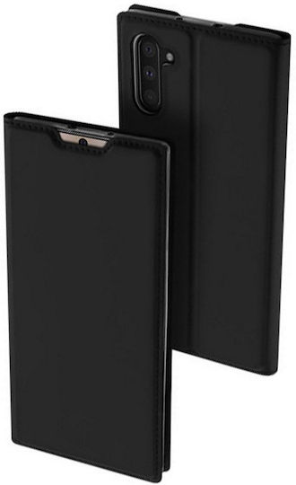 Dux Ducis Skin Pro Книга Изкуствена кожа Черен (Galaxy Note 10)