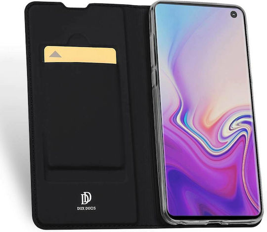 Dux Ducis Skin Pro Книга Изкуствена кожа Черен (Galaxy Note 10)